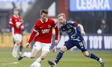 AZ Alkmaar ile Ajax puanları paylaştı!