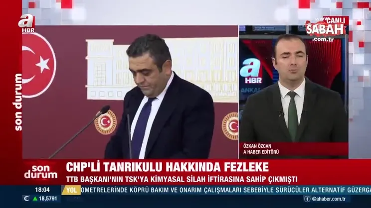 Son dakika: CHP Milletvekili Sezgin Tanrıkulu hakkında fezleke | Video