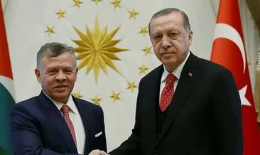 Cumhurbaşkanı Erdoğan ve Ürdün Kralı 2. Abdullah’tan ortak açıklama