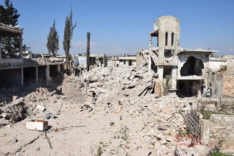 İdlib’den SON DAKİKA görüntüleri! Ateşkes sonrası İdlib’in son durumu yıkımı gözler önüne serdi!