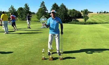 Milli golfçü Mehmet Kazan, Çekya’da şampiyon oldu!