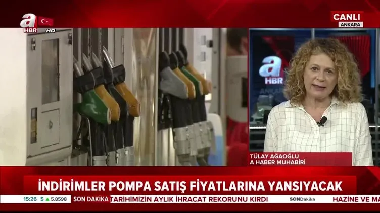 Benzin'de 9 kuruş indirim