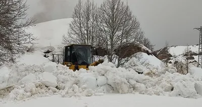 Tunceli’de Mayıs’ta kar mesaisi