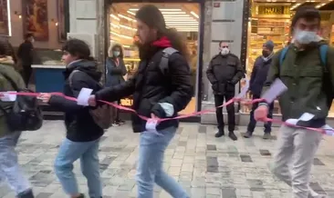 İzinsiz yürüyüşe 26 gözaltı