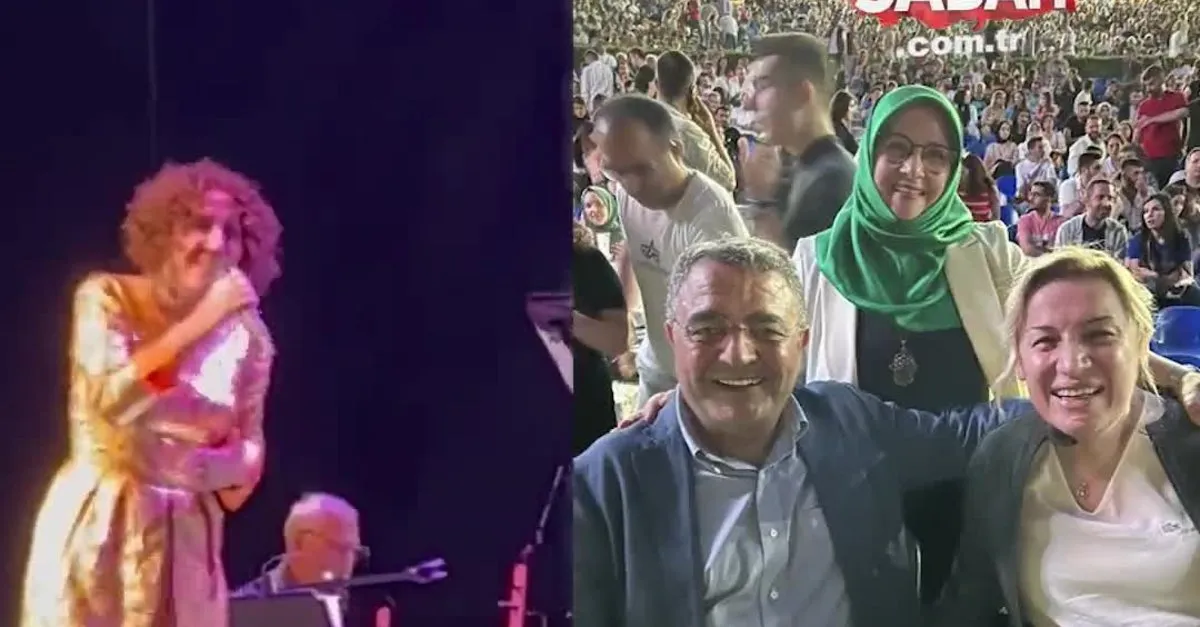 İBB tepkilere rağmen iptal etmemişti… CHP-HDP el ele, Aynur Doğan konserinde! | Video