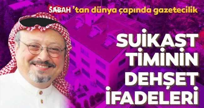 Suikast timinin dehşet ifadeleri