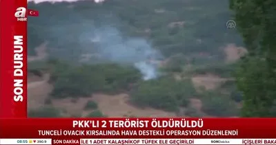 İçişleri Bakanlığı açıkladı: Tunceli’de 2 terörist etkisiz hale getirildi | Video