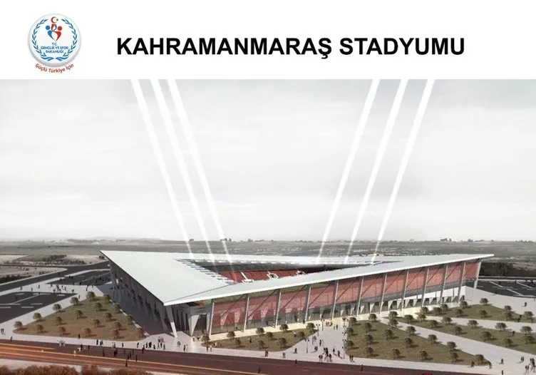Türkiye’nin ilk ’multifonksiyonel’ stadyumu Kahramanmaraş’a yapılacak