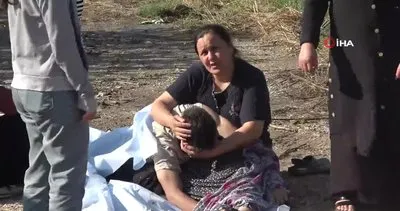 Adana’da yürekleri yakan görüntü: Acılı anne ölen oğlunun başını son kez okşadı