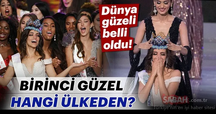 Dünya güzeli belli oldu!