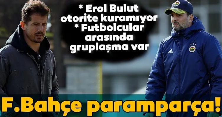 Fenerbahçe paramparça! Futbolcular 3 gruba ayrıldı