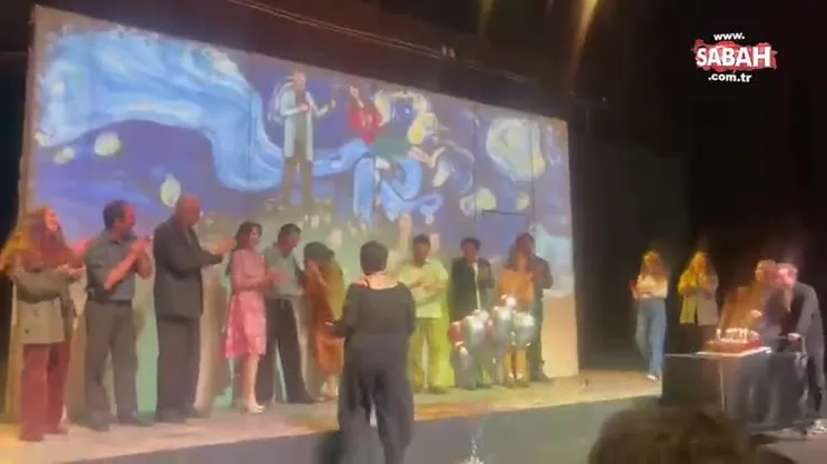 Demet Akbağ’a doğum günü sürprizi! | Video