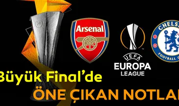 UEFA Avrupa Ligi Finali’ne dair öne çıkan notlar!