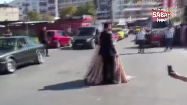 İstanbul'da düğün konvoyu terörünün şoke eden görüntüleri kamerada | Video
