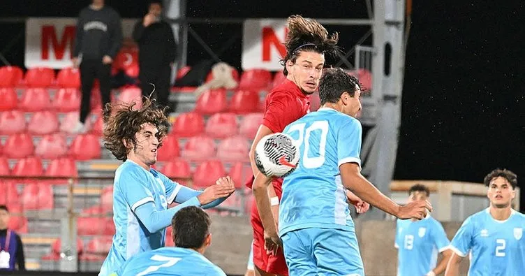 2025 UEFA Avrupa U21 Şampiyonası Elemeleri’nde Türkiye, San Marino’yu 5 golle geçti