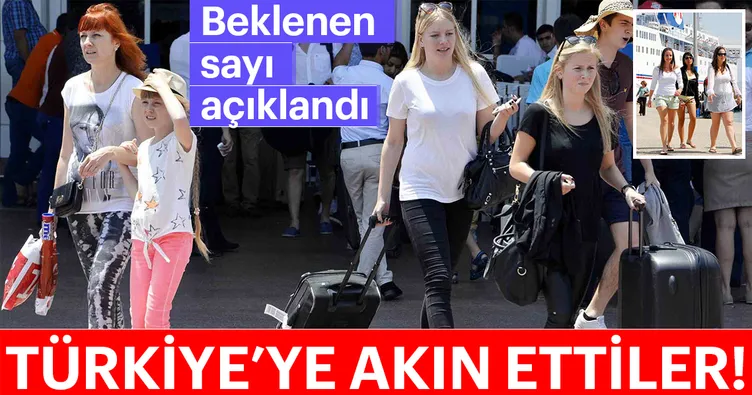 Son dakika: Turizm rekor kırdı!