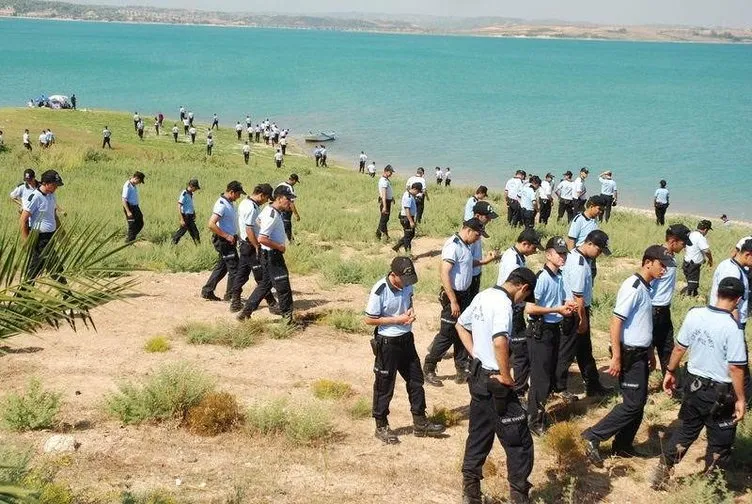 250 polis kovan peşinde