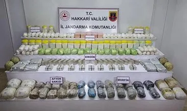 Hakkari’de 361 kilo uyuşturucu ele geçirildi