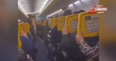 Türbülansa giren uçaktaki şok görüntüleri ortaya çıktı | Video