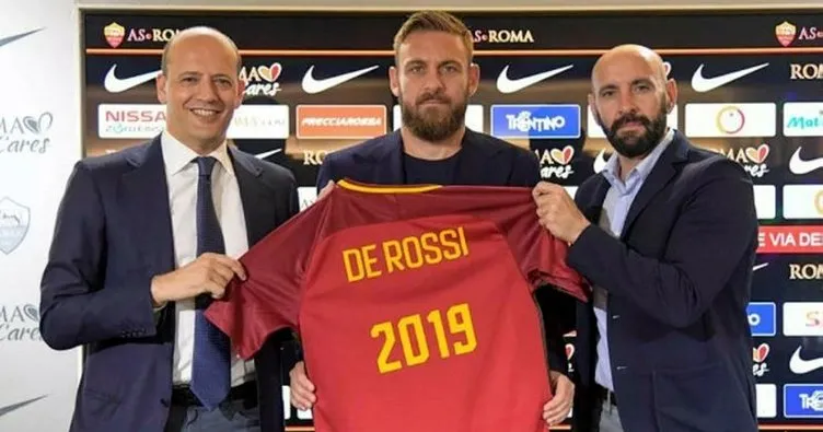 Roma, De Rossi ile sözleşme yeniledi