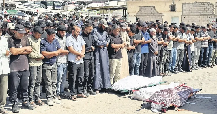 Gazze’de her gün acı ve cenaze var