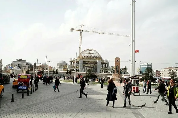Taksim Camii'nde sona gelindi!