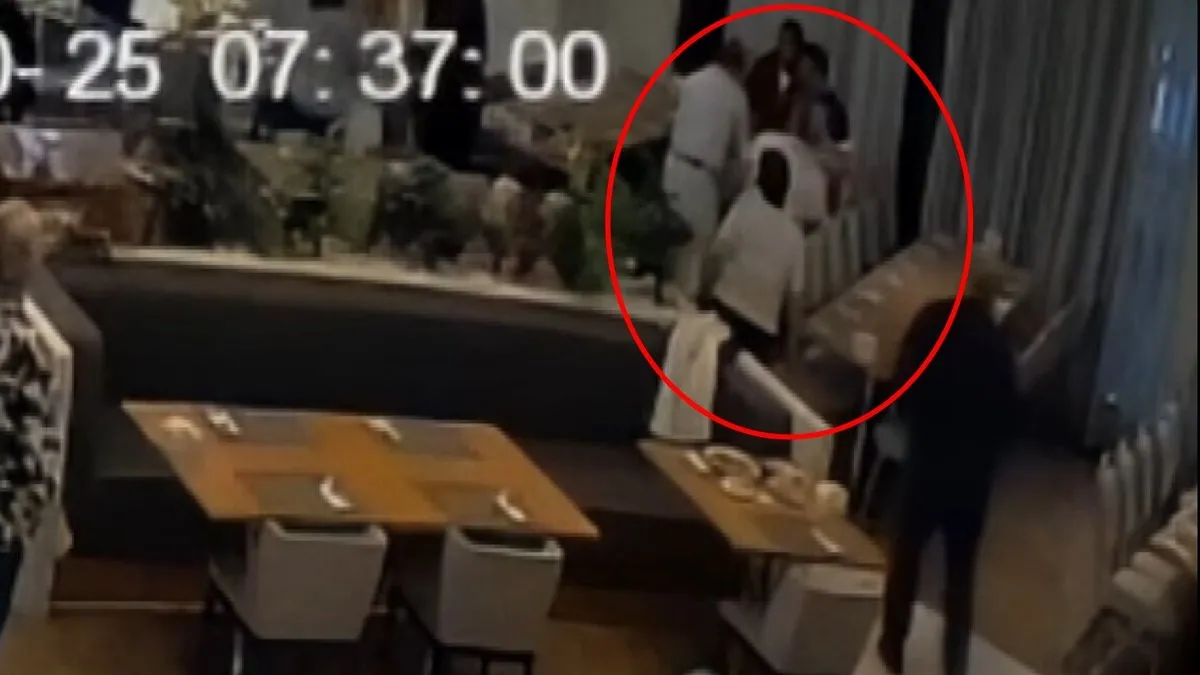 Nefes borusuna zeytin kaçan kadını, doktor Heimlich manevrasıyla kurtardı Nefes borusuna zeytin kaçan kadını, doktor Heimlich manevrasıyla kurtardı