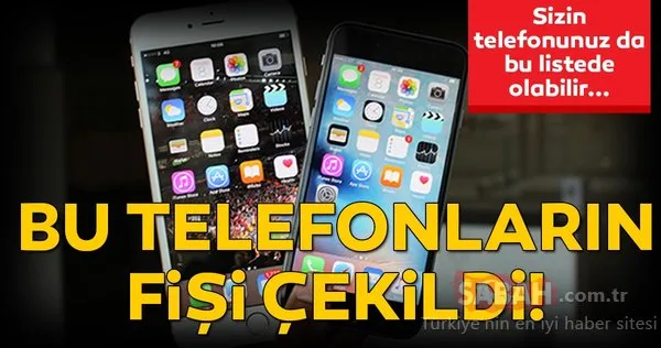 iPhone kullanıcıları dikkat! iOS 13 güncellemesi sonrası bu telefonların fişi çekildi