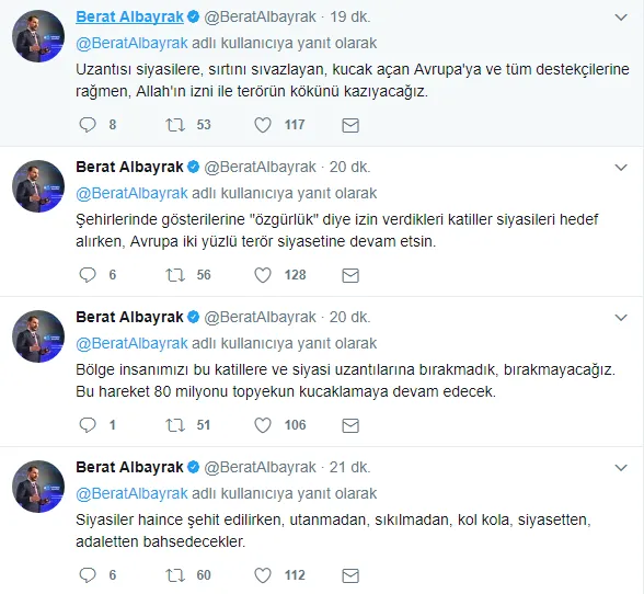 Bakan Albayrak AK Parti'lilere yapılan saldırılara sert tepki gösterdi - 2