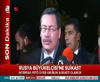 Melih Gökçek'ten Rus Büyükelçi Andrey Karlov’a suikast açıklaması