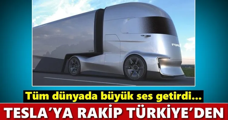 Tesla’ya en büyük rakip Türkiye’den: F-Vision!