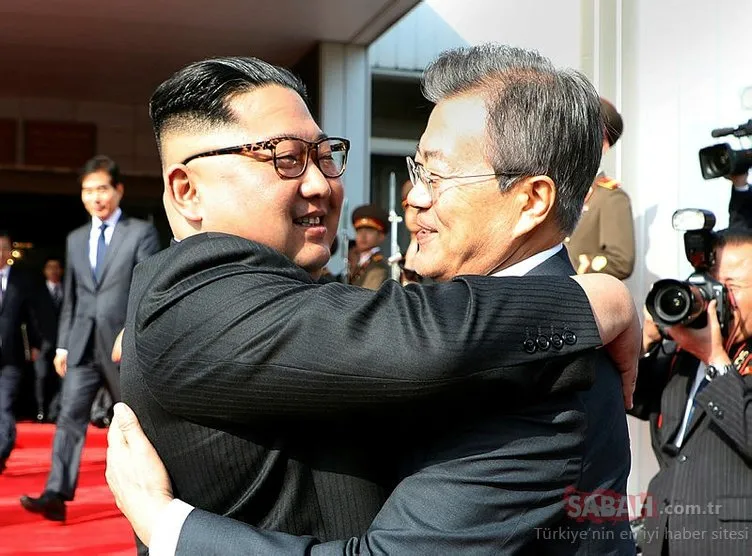 Son dakika: Kuzey ve Güney Kore liderlerinden sürpriz buluşma!