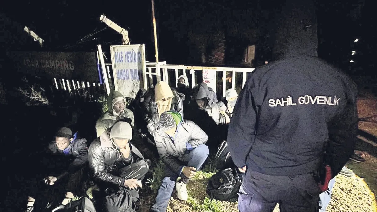181 düzensiz göçmen yakalandı