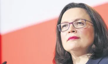 Andrea Nahles siyaseti bıraktı