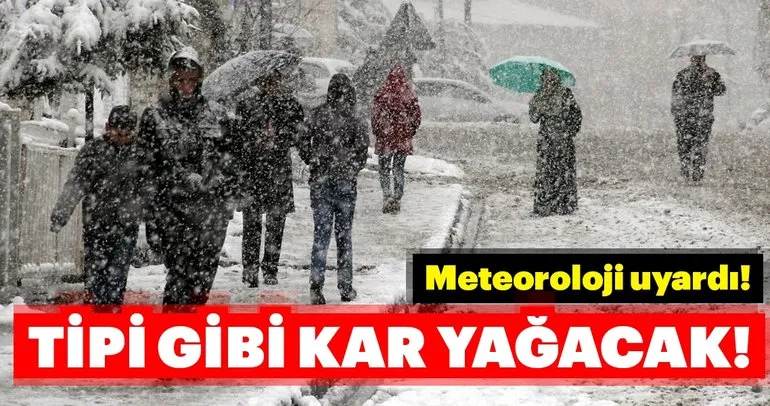 Meteoroloji’den son dakika hava durumu ve kar yağışı uyarısı! İstanbul’da bugün hava nasıl olacak?