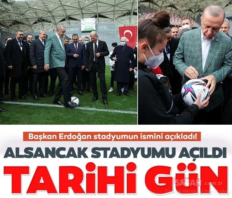 Açılışını Başkan Erdoğan yaptı! Alsancak Stadyumu’nun ismi belli oldu