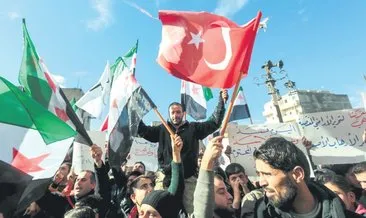 Azez’de teröriste tepki Türkiye’ye davet
