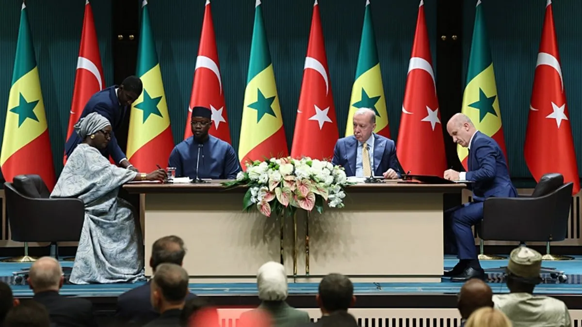 Türkiye ile Senegal arasında 4 anlaşma imzalandı