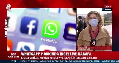 Son dakika haberi: WhatsApp sözleşmesi için harekete geçildi! KVKK inceleme başlattı | Video