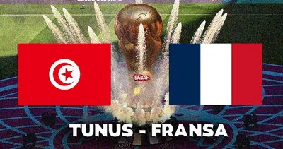 Tunus Fransa maçı canlı izle! Dünya Kupası Tunus Fransa maçı TRT Spor canlı yayın kanalı izle