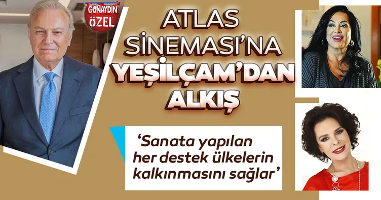 Atlas Sineması’na Yeşilçam’dan alkış