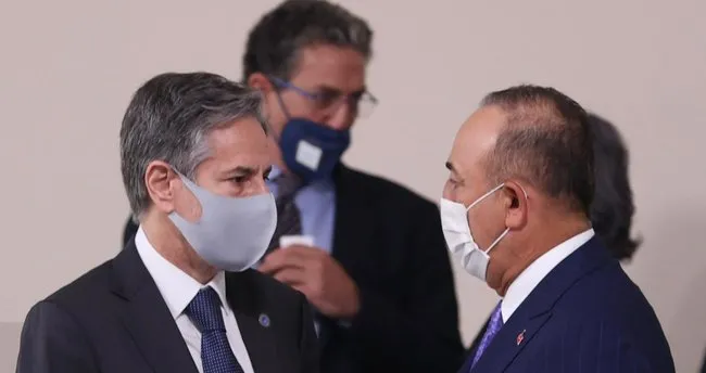 Çavuşoğlu, ABD’li mevkidaşı Blinken’le görüştü
