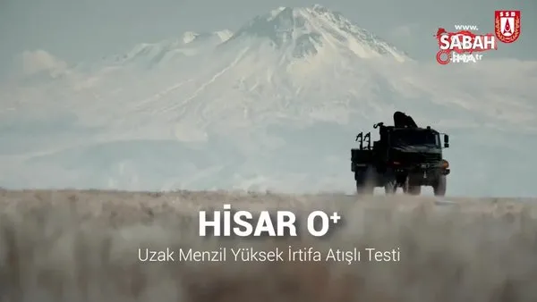 HİSAR-O+ Savunma Sistemi zorlu testi başarıyla geçti | Video