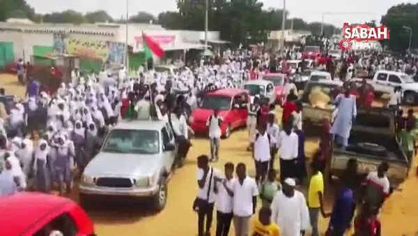 Sudan’da hükümet karşıtı protesto için halk yeniden sokaklarda | Video