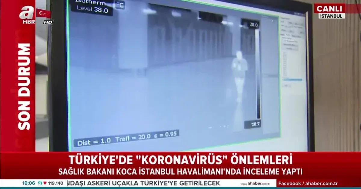 Turkiye De Koronavirus Onlemleri Neler Iste Istanbul Havalimani Ndaki Koronavirus Saptayan Termal Kameralar Video Videosunu Izle Son Dakika Haberleri