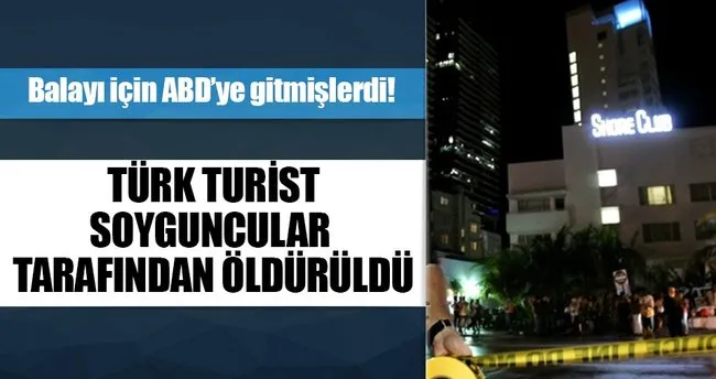 Türk turist ABD’de balayında öldürüldü