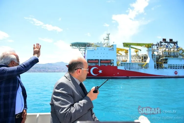 Vatandaşlardan ’Fatih’ sondaj gemisine yoğun ilgi