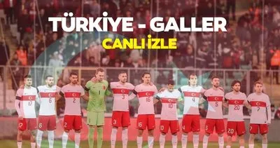 Türkiye Galler maçı CANLI İZLE | TRT 1 canlı maç izle ekranı ile EURO 2024 elemeleri Türkiye Galler maçı canlı yayın izle
