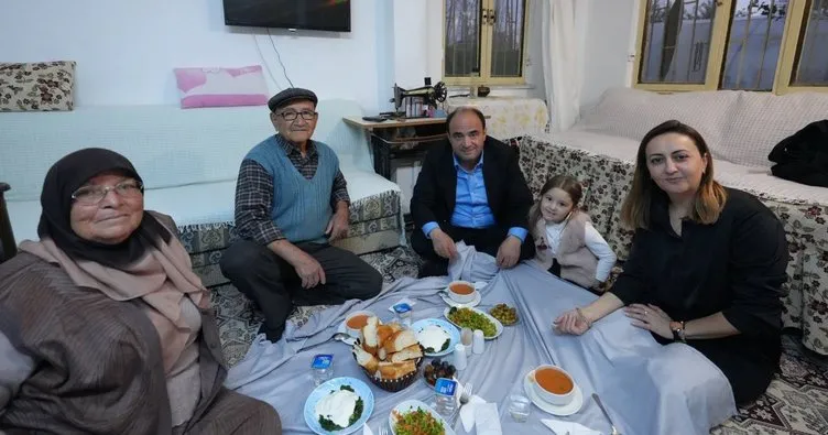Başkan Akdenizli iftar sofrasına konuk oldu