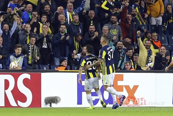 Fenerbahçe - Anderlecht maçından kareler